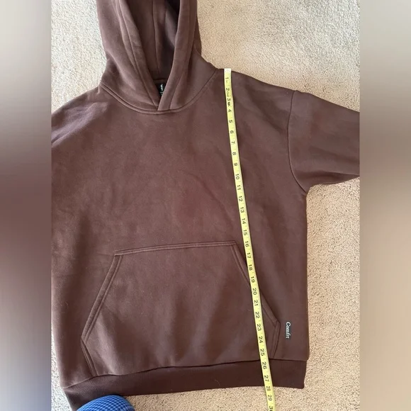 Comfrt Brown Hoodie and Sweatpants Set - size M - Picture 13 of 16